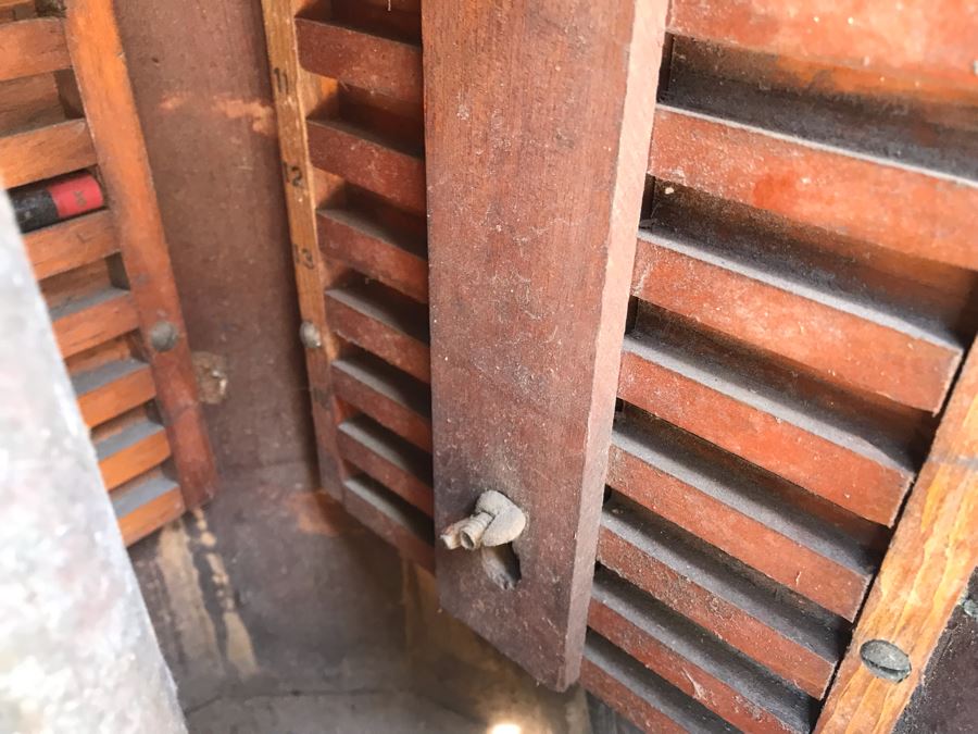 Vintage 1942 Binnacle From The SS Josiah Bartlett By Kelvin & Wilfrid O. White Co Nautical Instruments - This Item Has A Reserve Price [Photo 32]