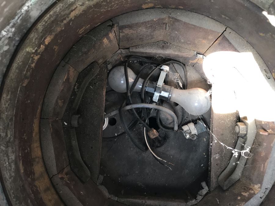 Vintage 1942 Binnacle From The SS Josiah Bartlett By Kelvin & Wilfrid O. White Co Nautical Instruments - This Item Has A Reserve Price [Photo 12]