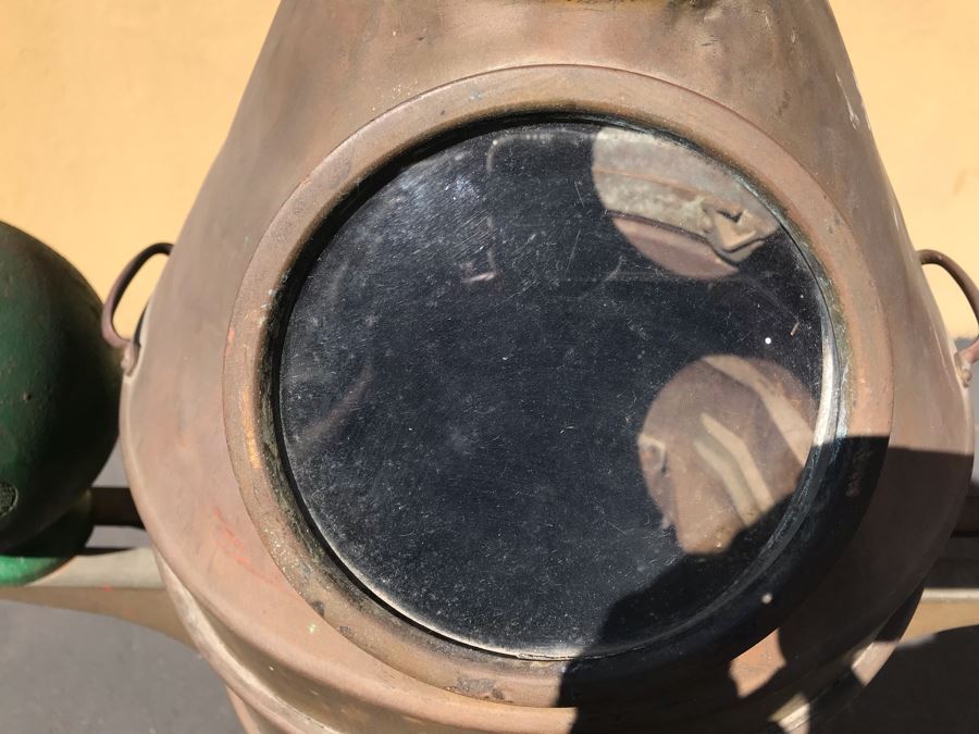 Vintage 1942 Binnacle From The SS Josiah Bartlett By Kelvin & Wilfrid O. White Co Nautical Instruments - This Item Has A Reserve Price [Photo 7]