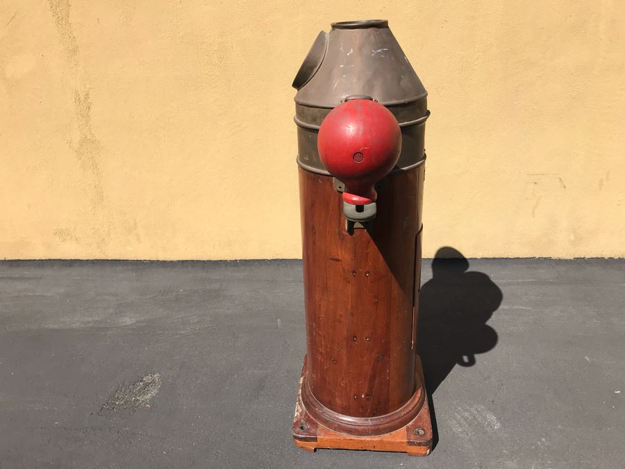 Vintage 1942 Binnacle From The SS Josiah Bartlett By Kelvin & Wilfrid O. White Co Nautical Instruments - This Item Has A Reserve Price [Photo 15]