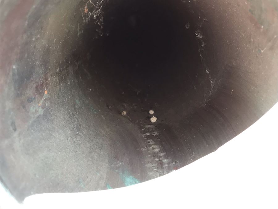 Antique Lothrop's Patent Fog Horn With 1901 Patent Date L D Lothrop Glouchester, Mass 18826 21'W X 9.5'D X 17'H [Photo 13]