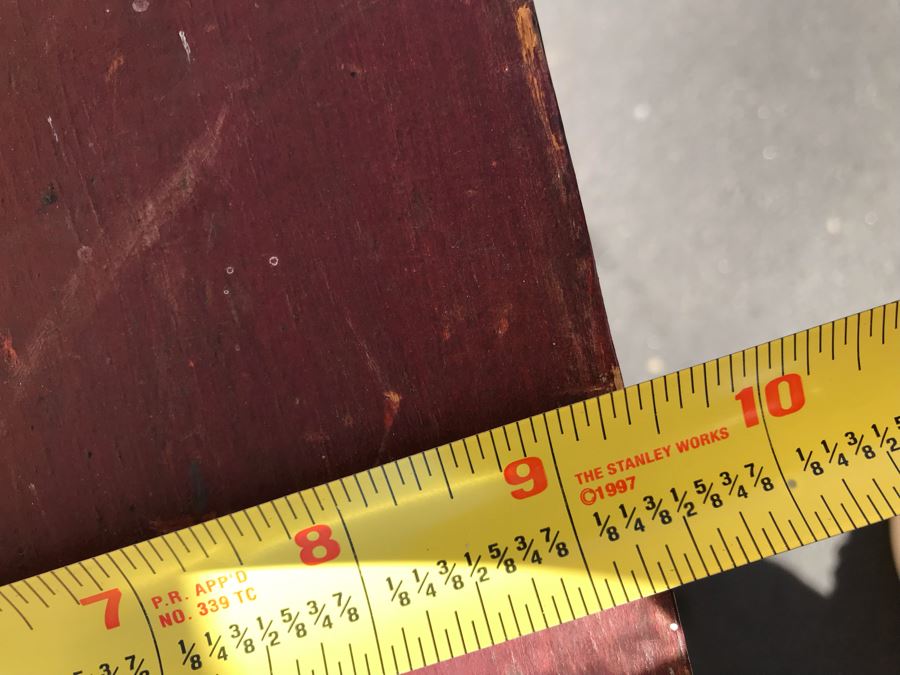 Antique Lothrop's Patent Fog Horn With 1901 Patent Date L D Lothrop Glouchester, Mass 18826 21'W X 9.5'D X 17'H [Photo 15]