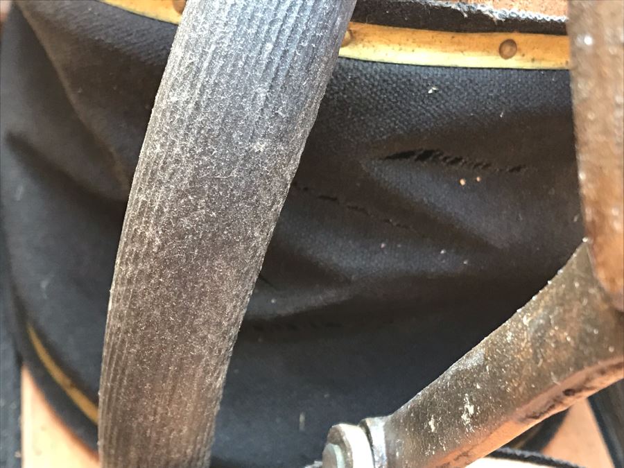 Antique Lothrop's Patent Fog Horn With 1901 Patent Date L D Lothrop Glouchester, Mass 18826 21'W X 9.5'D X 17'H [Photo 22]