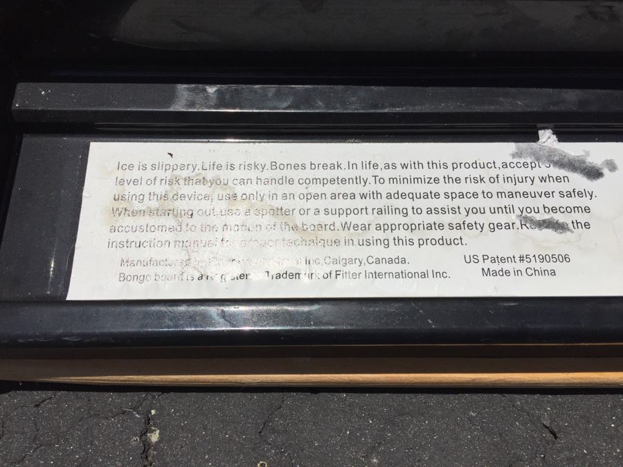 Bongo Board Balance Board [Photo 5]