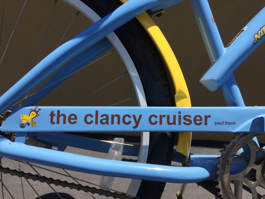 Light Blue Paul Frank Nirve The Clancy Cruiser Beach Cruiser [Photo 3]