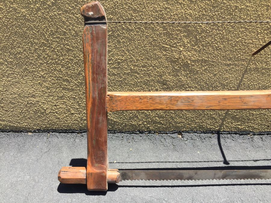 Vintage Crosscut Bow Saw Tool [Photo 2]