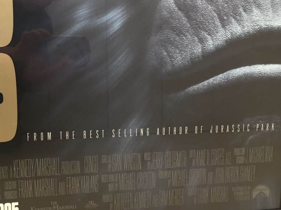 Vintage Congo Movie Poster Framed [Photo 4]