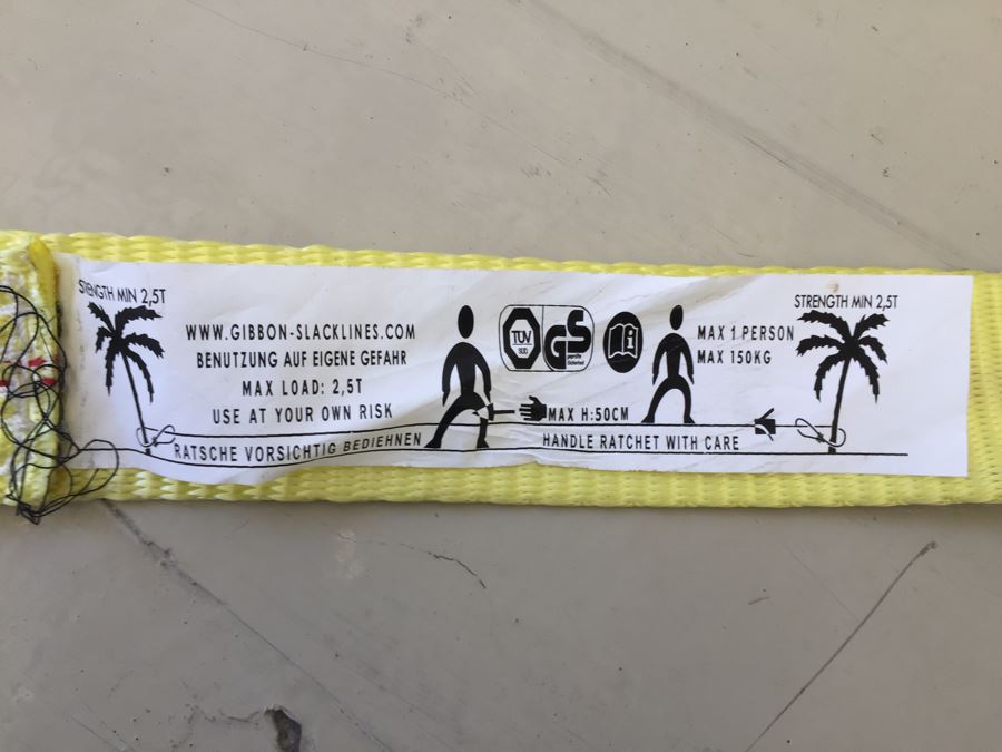 New Gibbon Slacklines Treewear Balance Line [Photo 8]