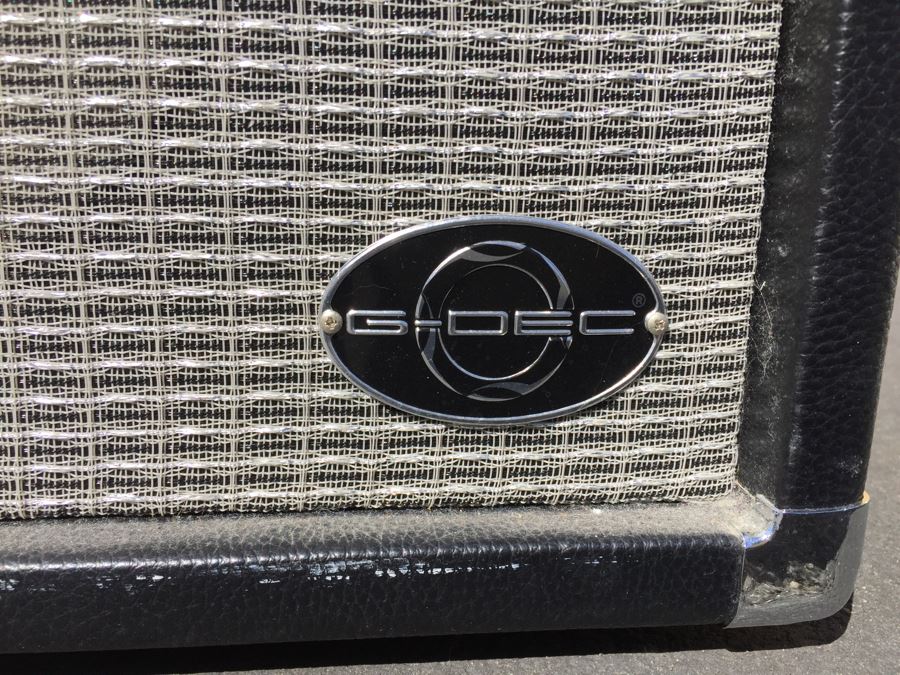 Fender G-Dec Guitar Digital Entertainment Center Amplifier, Leather Guitar Strap, 18.5' Guitar Amp Cord, Dean Markley Pickup And Microphone - See Photos [Photo 6]