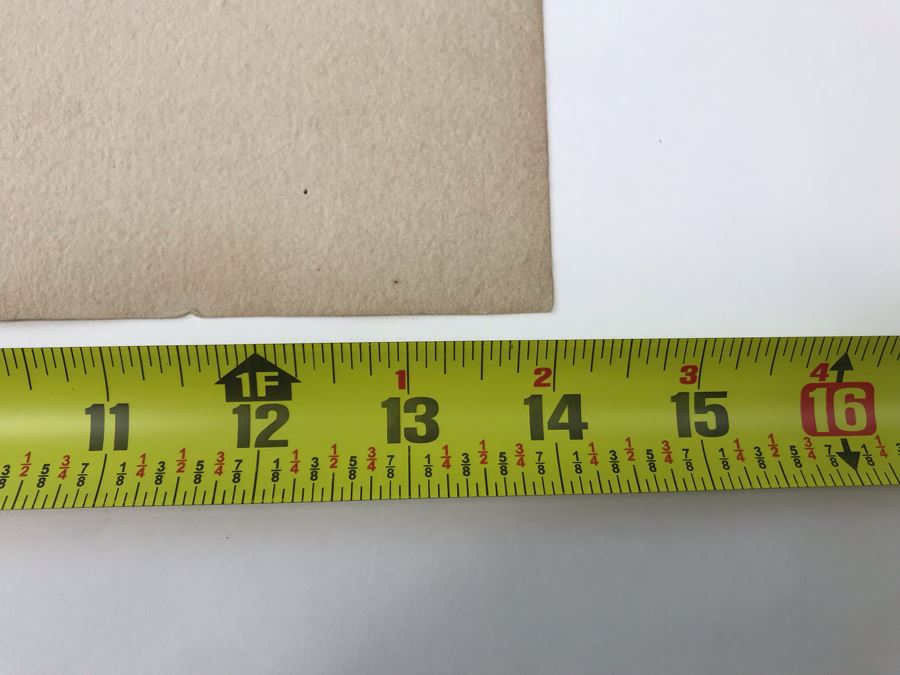 RARE Original Rembrandt Van Rijn Etching Titled 'David In Prayer' Pressed In 1922 By Alex Eckener 4' X 5.5' Item Appraised At $3,900 Has A Reserve Price - See Description For More Info [Photo 23]