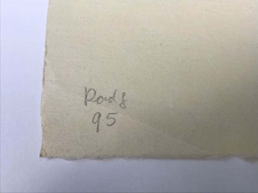 Original 1918 Alex Eckener Etching Titled 'Der Verbrecher' 'The Criminal' 7' X 5' - See Description [Photo 21]