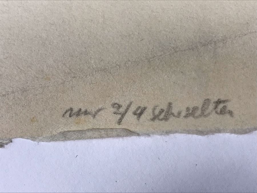 Original 1918 Alex Eckener Etching Titled 'Der Verbrecher' 'The Criminal' 7' X 5' - See Description [Photo 18]