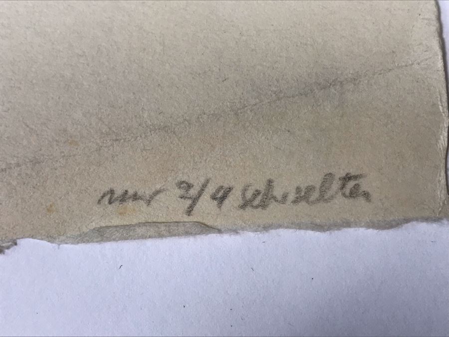 Original 1918 Alex Eckener Etching Titled 'Der Verbrecher' 'The Criminal' 7' X 5' - See Description [Photo 19]