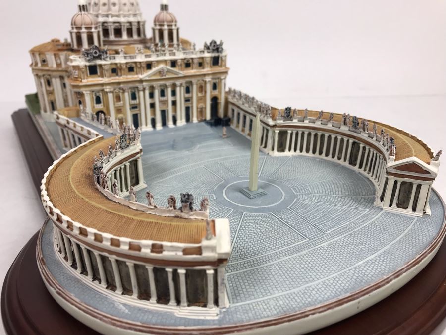 Danbury Mint The Vatican Collection Of Historic Catholic Churches Sculpture Figurine With Box [Photo 15]