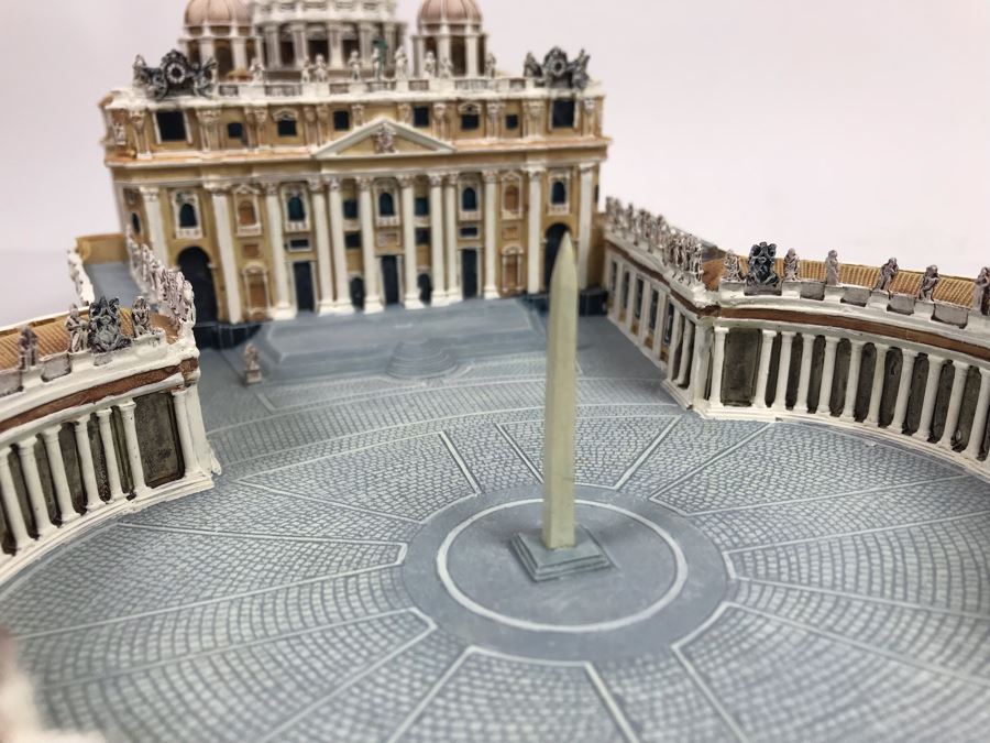 Danbury Mint The Vatican Collection Of Historic Catholic Churches Sculpture Figurine With Box [Photo 16]