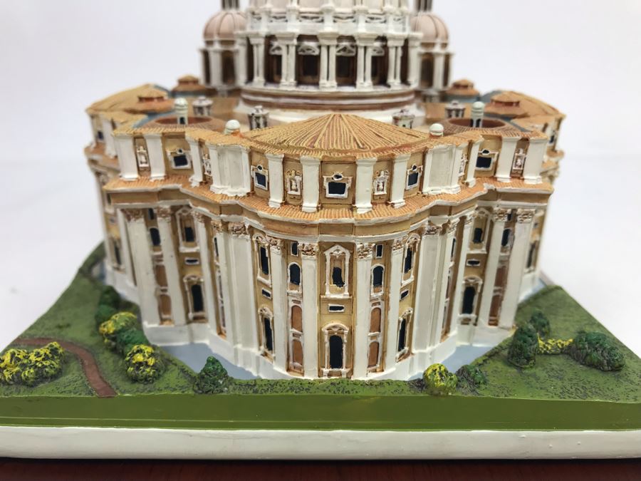 Danbury Mint The Vatican Collection Of Historic Catholic Churches Sculpture Figurine With Box [Photo 11]