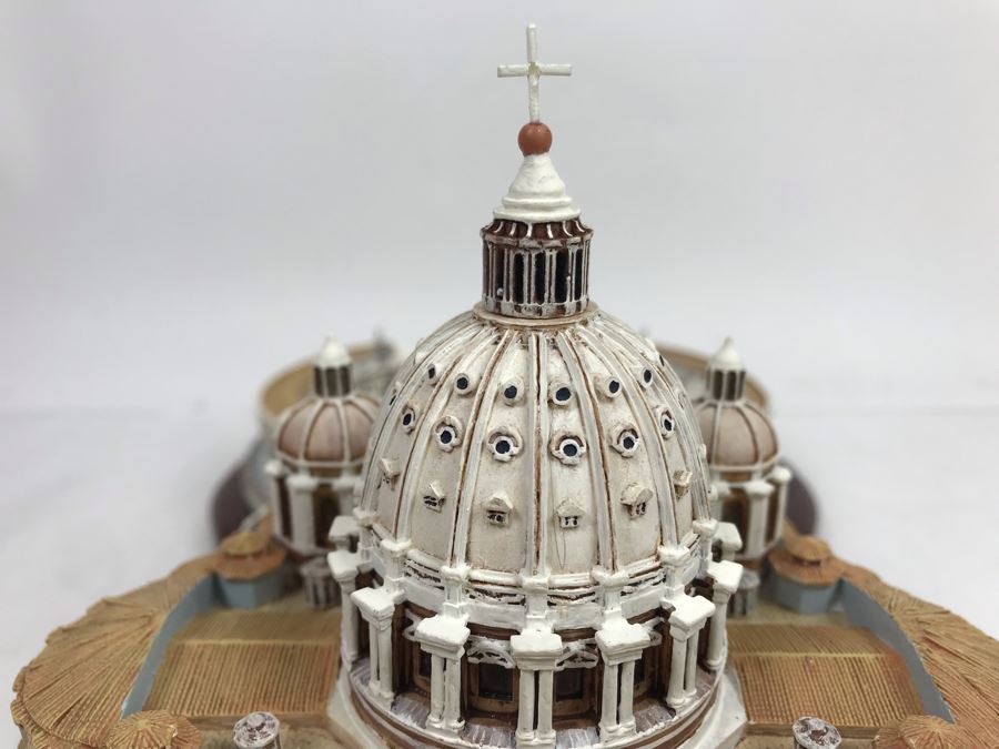 Danbury Mint The Vatican Collection Of Historic Catholic Churches Sculpture Figurine With Box [Photo 12]