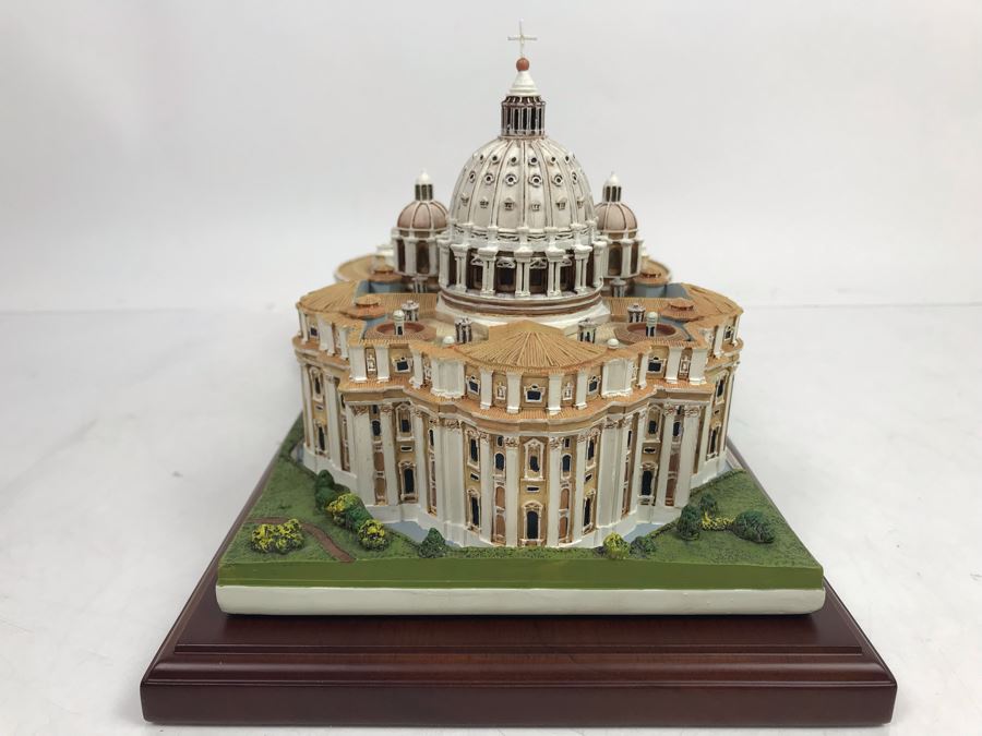 Danbury Mint The Vatican Collection Of Historic Catholic Churches Sculpture Figurine With Box [Photo 10]