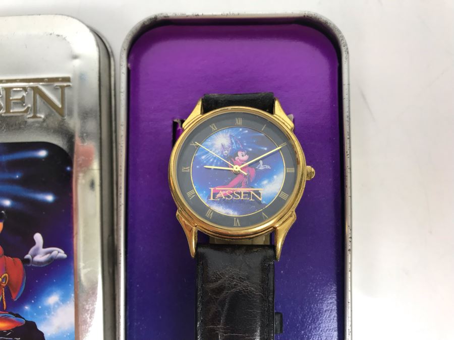 Christian Lassen Mickey Mouse Watch 'Sorcerer Of The Seas' With Case [Photo 2]