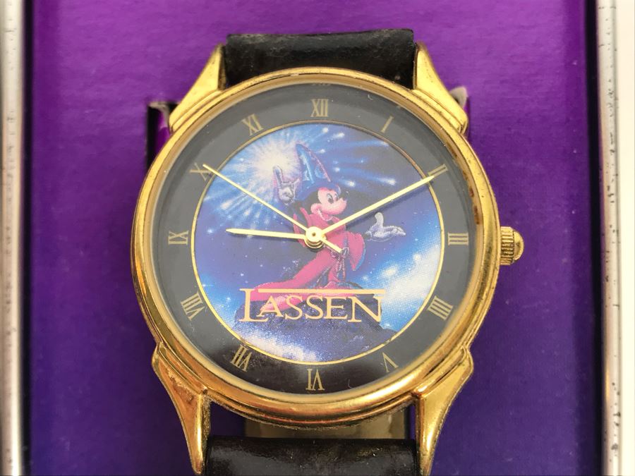 Christian Lassen Mickey Mouse Watch 'Sorcerer Of The Seas' With Case [Photo 3]