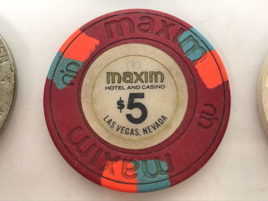 Vintage Las Vegas Gambling Casino Chips Tokens [Photo 2]