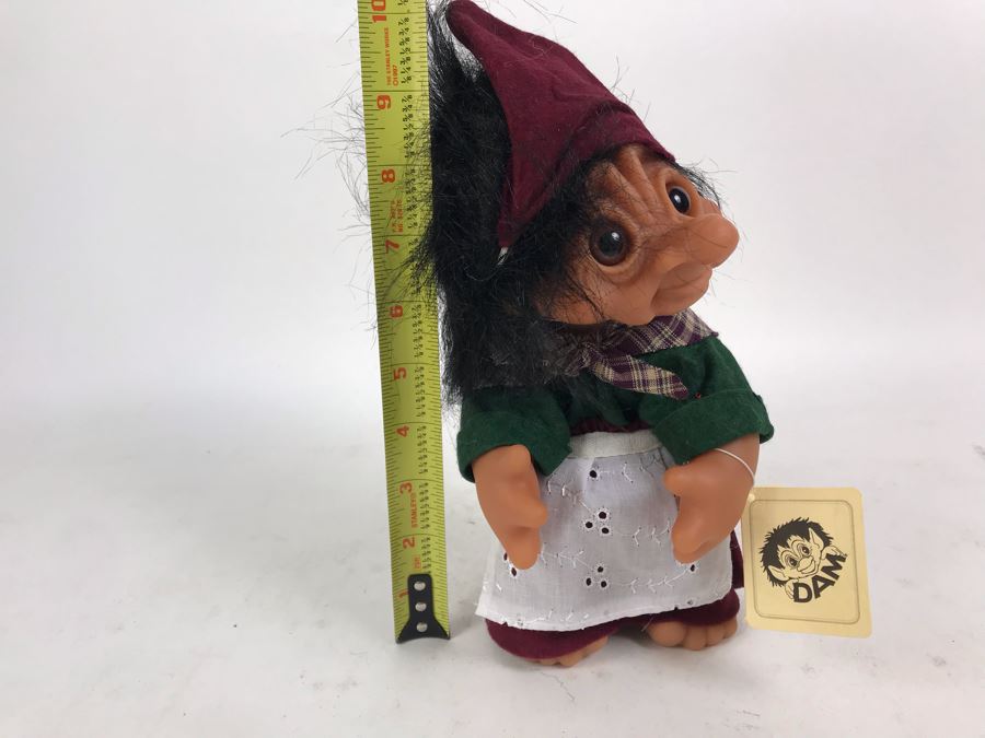 Vintage GI. Nissekone DAM Troll Doll By Thomas Dam From Denmark Troll Company No. 7024 9'H [Photo 9]