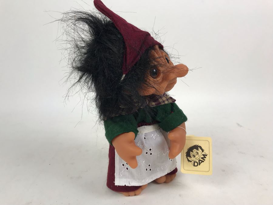 Vintage GI. Nissekone DAM Troll Doll By Thomas Dam From Denmark Troll Company No. 7024 9'H [Photo 8]