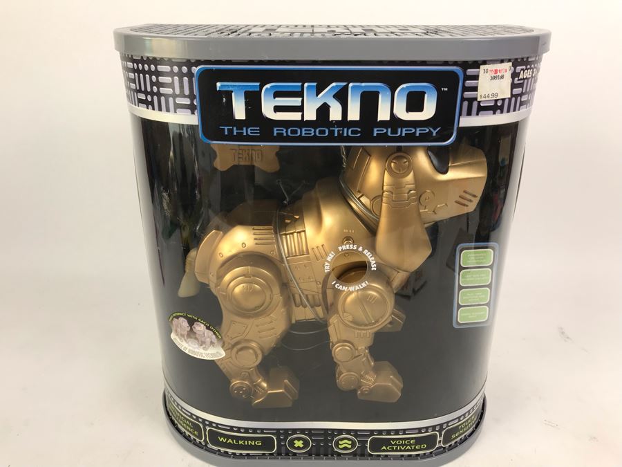 New In Damaged Box Tekno The Robotic Puppy 2000 [Photo 1]