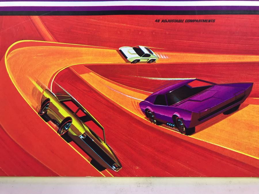 Vintage 1968 Hot Wheels 48 Car Collector's Case By Mattel [Photo 3]