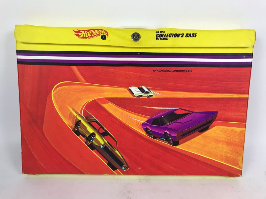 Vintage 1968 Hot Wheels 48 Car Collector's Case By Mattel