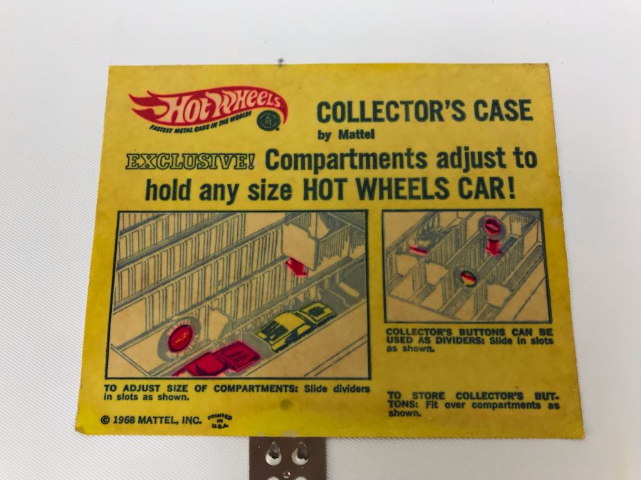 Vintage 1968 Hot Wheels 48 Car Collector's Case By Mattel [Photo 11]