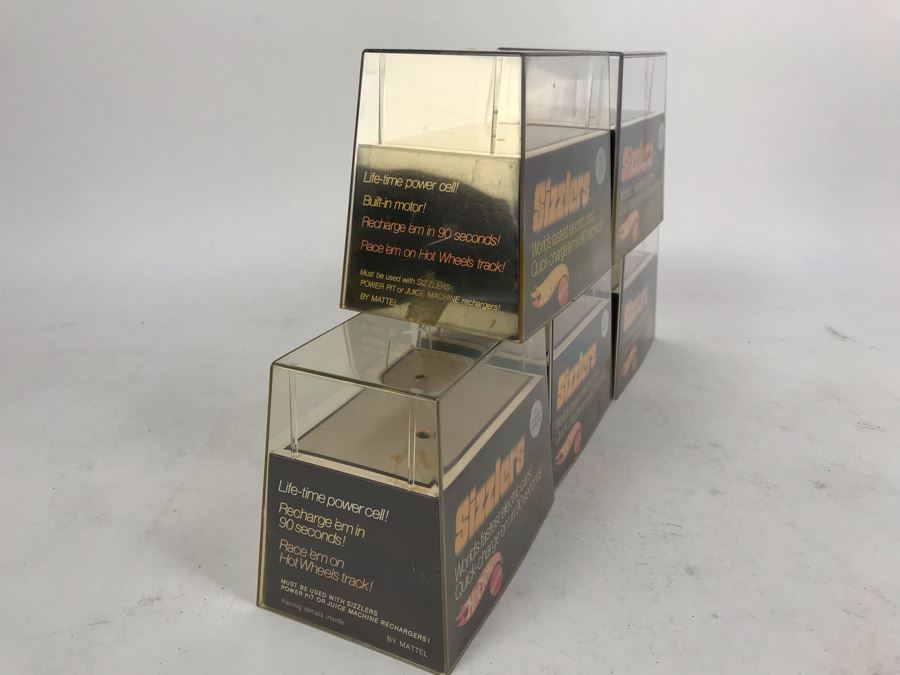 (5) Vintage 1969 Empty Sizzlers Hot Wheels Boxes By Mattel [Photo 11]