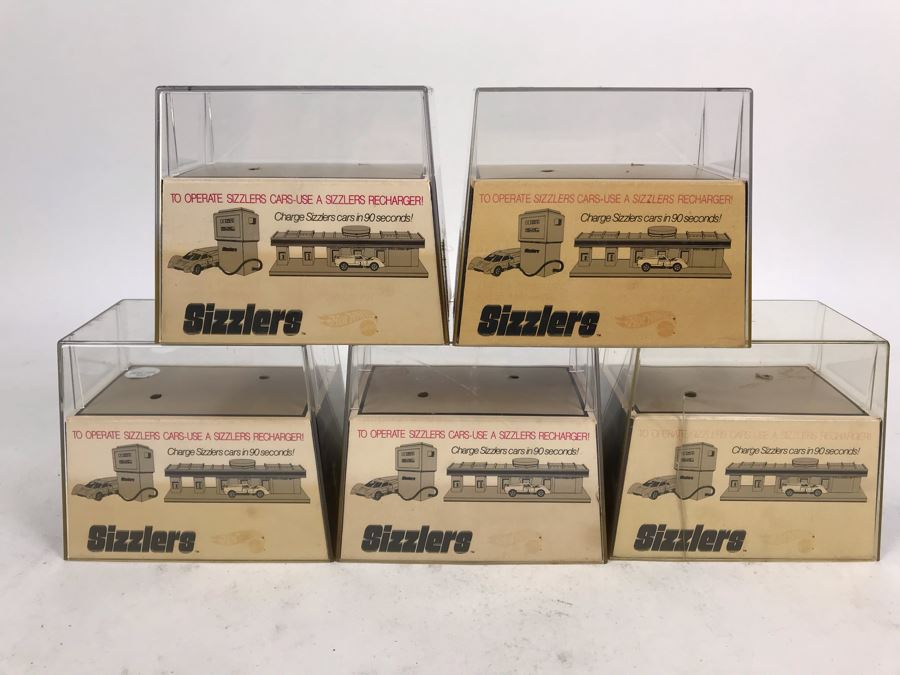 (5) Vintage 1969 Empty Sizzlers Hot Wheels Boxes By Mattel [Photo 13]