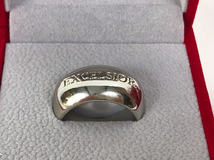 Pair Of Stan Lee Excelsior Rings (One Sealed Ring) From The Stan Lee Collection By ByGeorge! [Photo 3]
