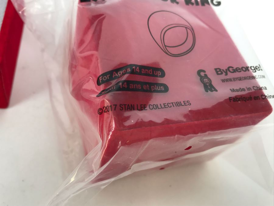 Pair Of Stan Lee Excelsior Rings (One Sealed Ring) From The Stan Lee Collection By ByGeorge! [Photo 8]