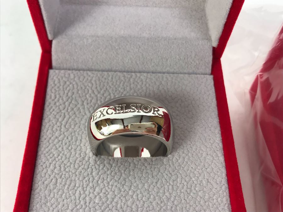 Pair Of Stan Lee Excelsior Rings (One Sealed Ring) From The Stan Lee Collection By ByGeorge! [Photo 3]