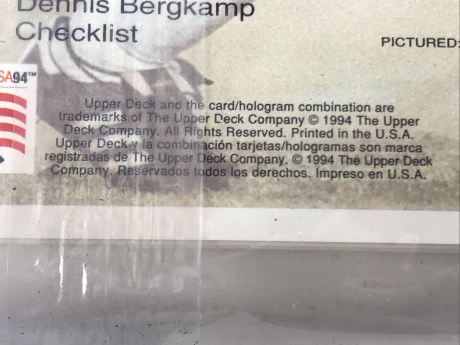 Vintage 1994 (4) Sealed Sets Of Upper Deck World Cup USA Soccer Trading Cards Minute Maid [Photo 4]