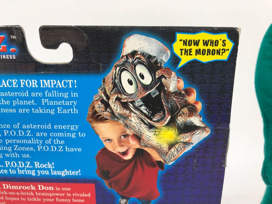 New In Box Playmates P.O.D.Z. And Vintage 1983 Gumby Plush Doll [Photo 9]