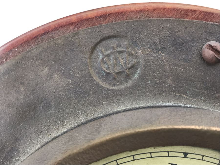 Quartz Clock With Vintage Ship Round Porthole Window Case [Photo 5]