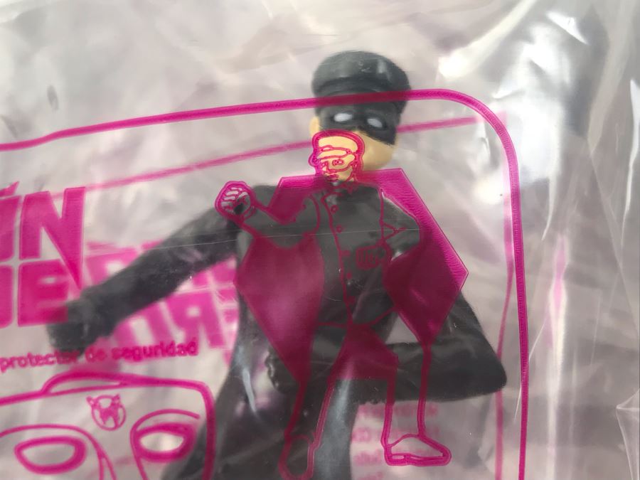 Box Loaded With Carl's Jr Green Hornet Movie Promotional Happy Meal Toys - See Photos [Photo 5]