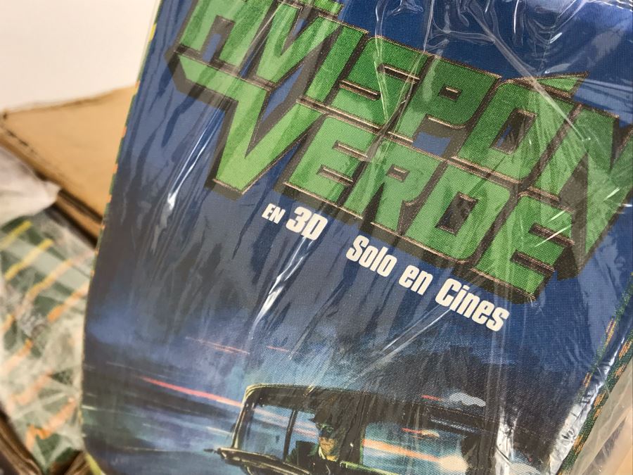 Box Loaded With Carl's Jr Green Hornet Movie Promotional Happy Meal Toys - See Photos [Photo 13]