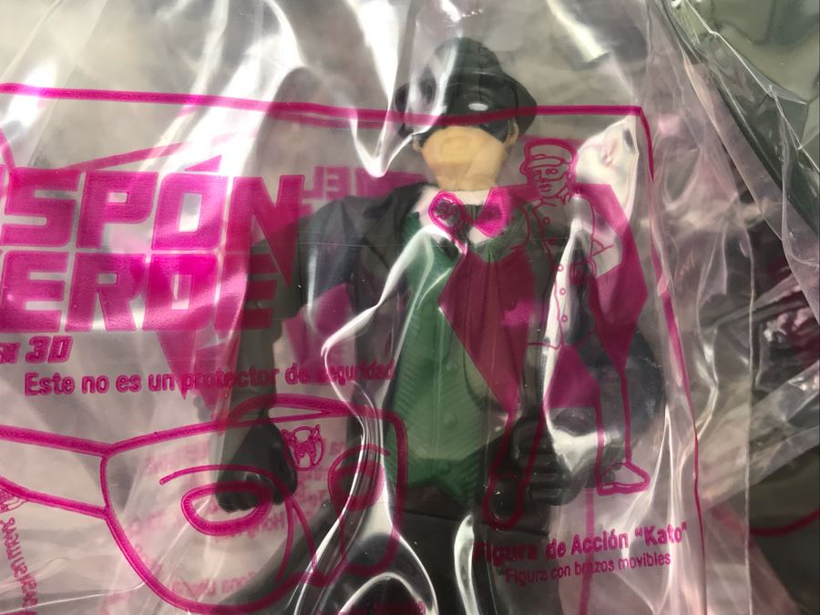 Box Loaded With Carl's Jr Green Hornet Movie Promotional Happy Meal Toys - See Photos [Photo 7]