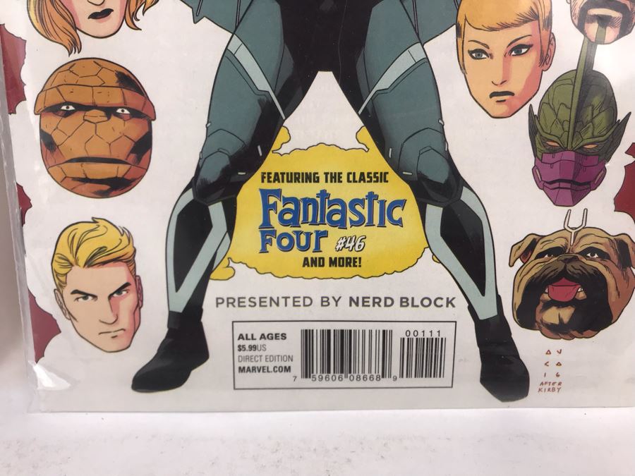 (3) Comic Books: Ultimate Spider-Man Power And Responsibility, The Inhumans #1 And Animal Man [Photo 3]