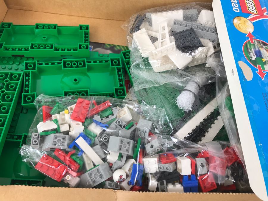 Box Filled With Various Opened LEGO Kits And Legoland Bag - Not Sure If Kits Are Complete - For Parts [Photo 14]