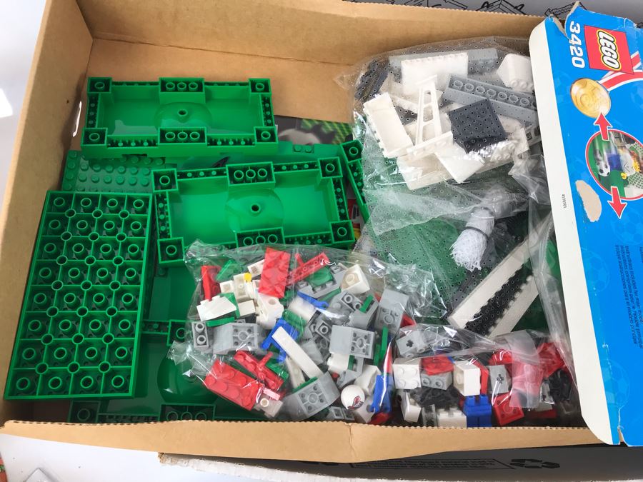 Box Filled With Various Opened LEGO Kits And Legoland Bag - Not Sure If Kits Are Complete - For Parts [Photo 13]