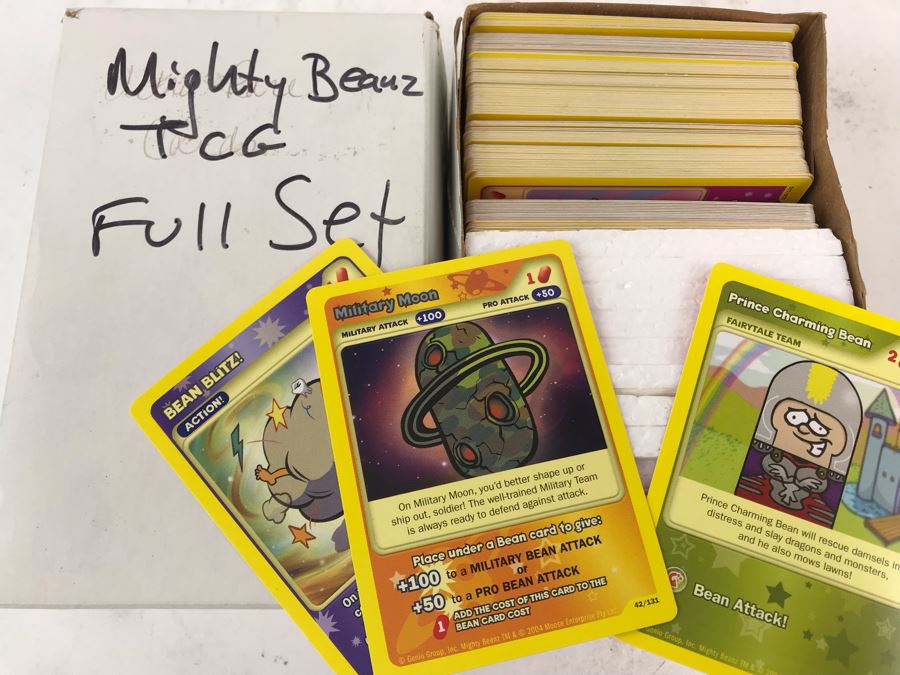 2004 Full Set Of Mighty Beanz Trading Card Game Cards Spin Master Genio Cards [Photo 6]