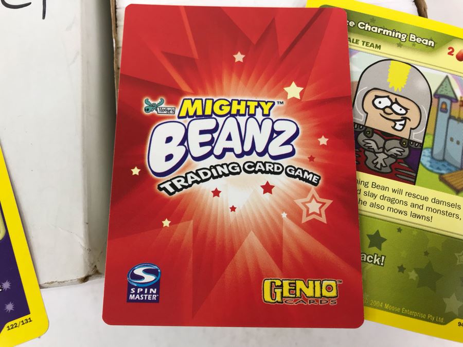 2004 Full Set Of Mighty Beanz Trading Card Game Cards Spin Master Genio Cards [Photo 5]