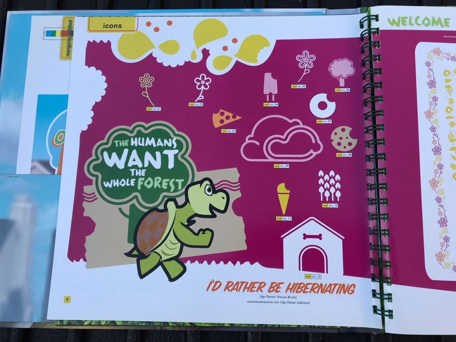 2006 Dreamworks Over The Hedge Movie Trade Book Graphic Animation Treatment Book Cells [Photo 13]