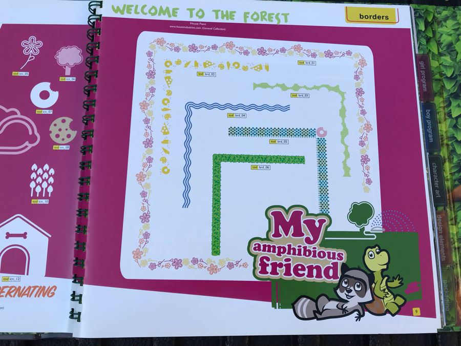 2006 Dreamworks Over The Hedge Movie Trade Book Graphic Animation Treatment Book Cells [Photo 14]