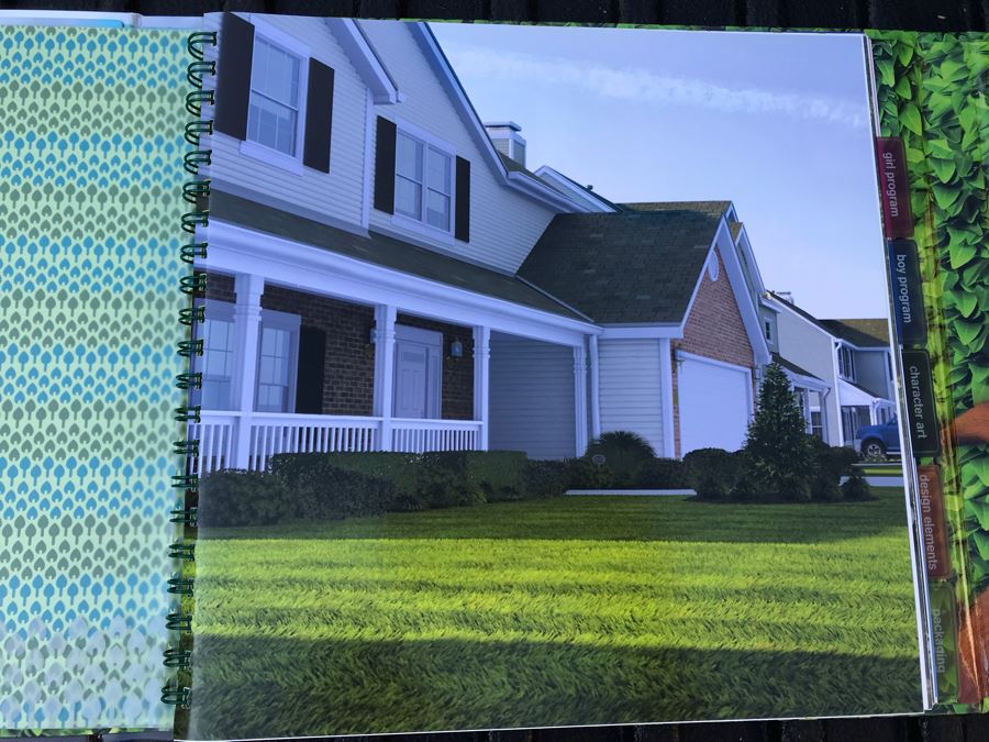 2006 Dreamworks Over The Hedge Movie Trade Book Graphic Animation Treatment Book Cells [Photo 12]